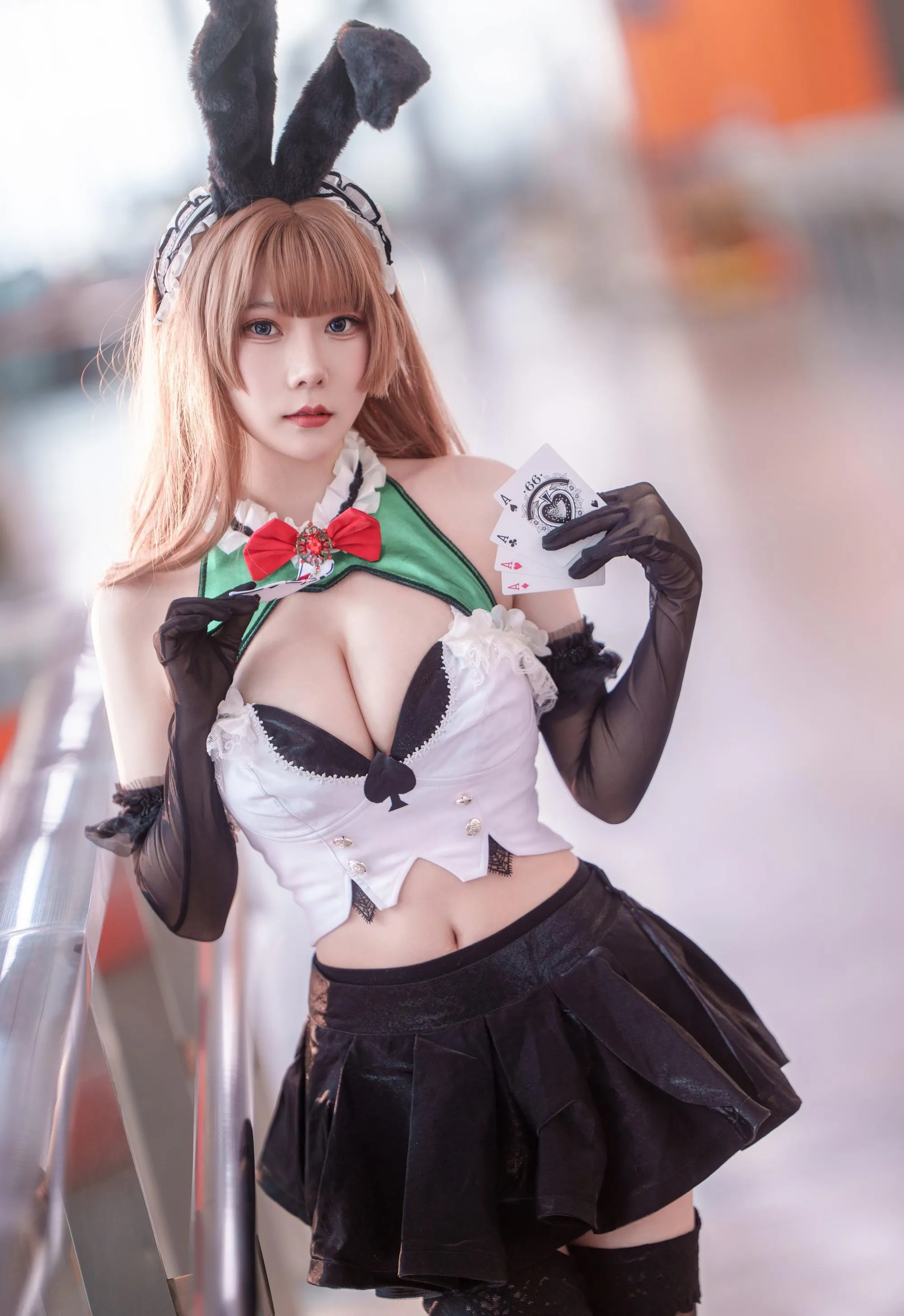 香草喵露露 – NO.58 碧蓝航线 莫妮卡 [18P]插图2